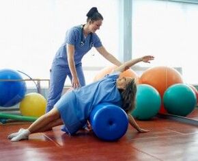 Osteokondrosirako ariketa terapia